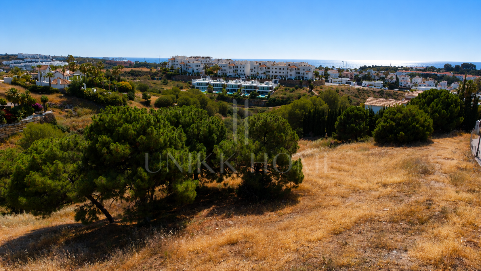 Parcela con Licencia para Villa de Lujo Con Vistas al Mar – La Resina Golf, Estepona Este