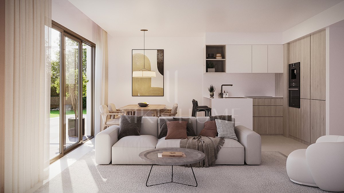 Apartamento a estrenar en planta alta de 3 dormitorios - Obra nueva en Las Mesas - Estepona