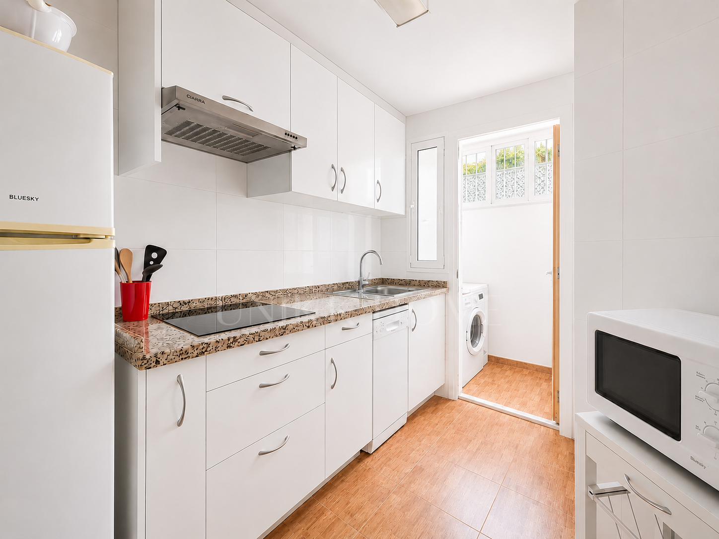 Townhouse in Diana Park, with private patio, in a gated community with communal pool near the beach and amenities
