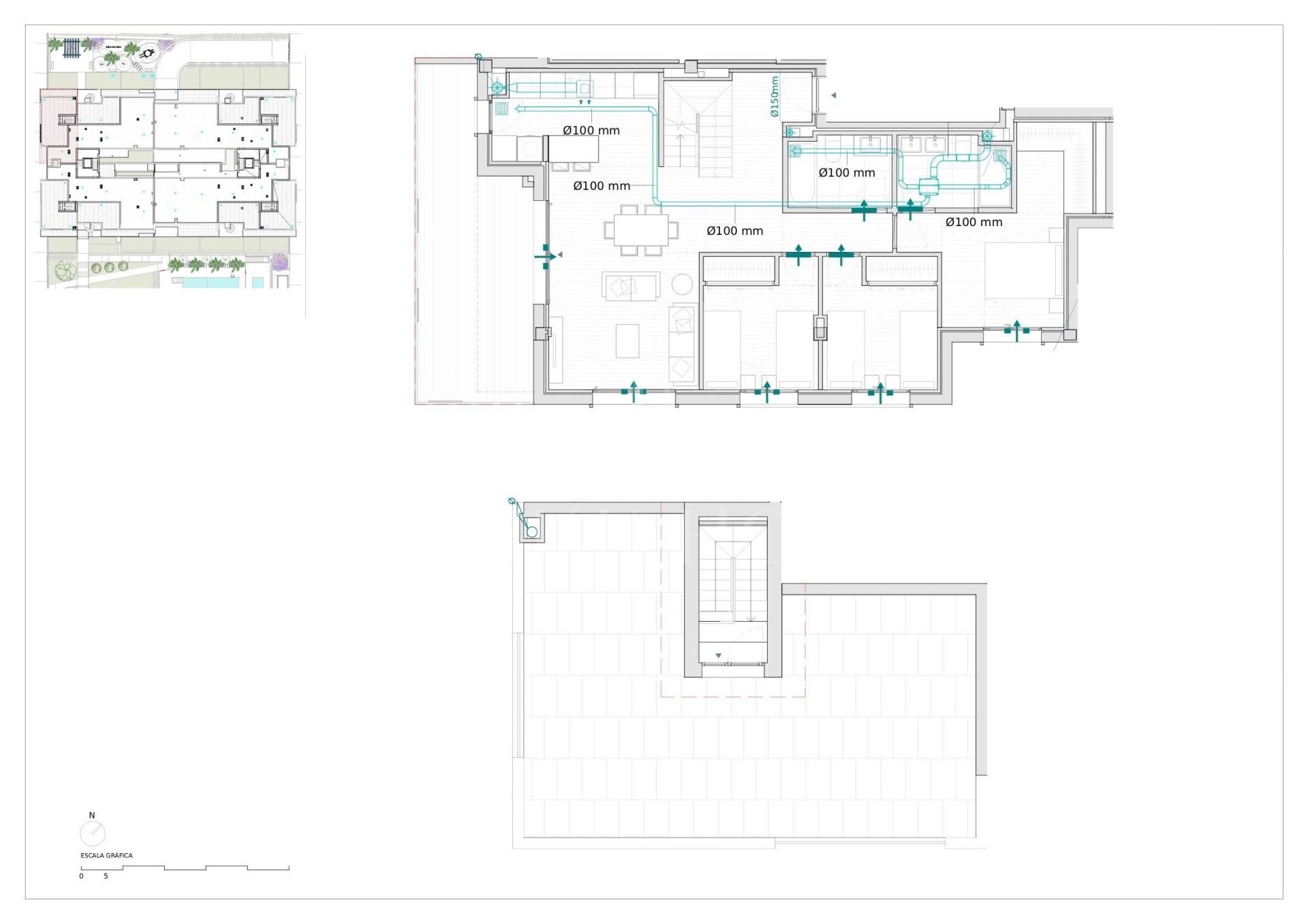 SEA-VIEW PENTHOUSE WITH LARGE TERRACES - BRAND NEW - ESTEPONA CENTER