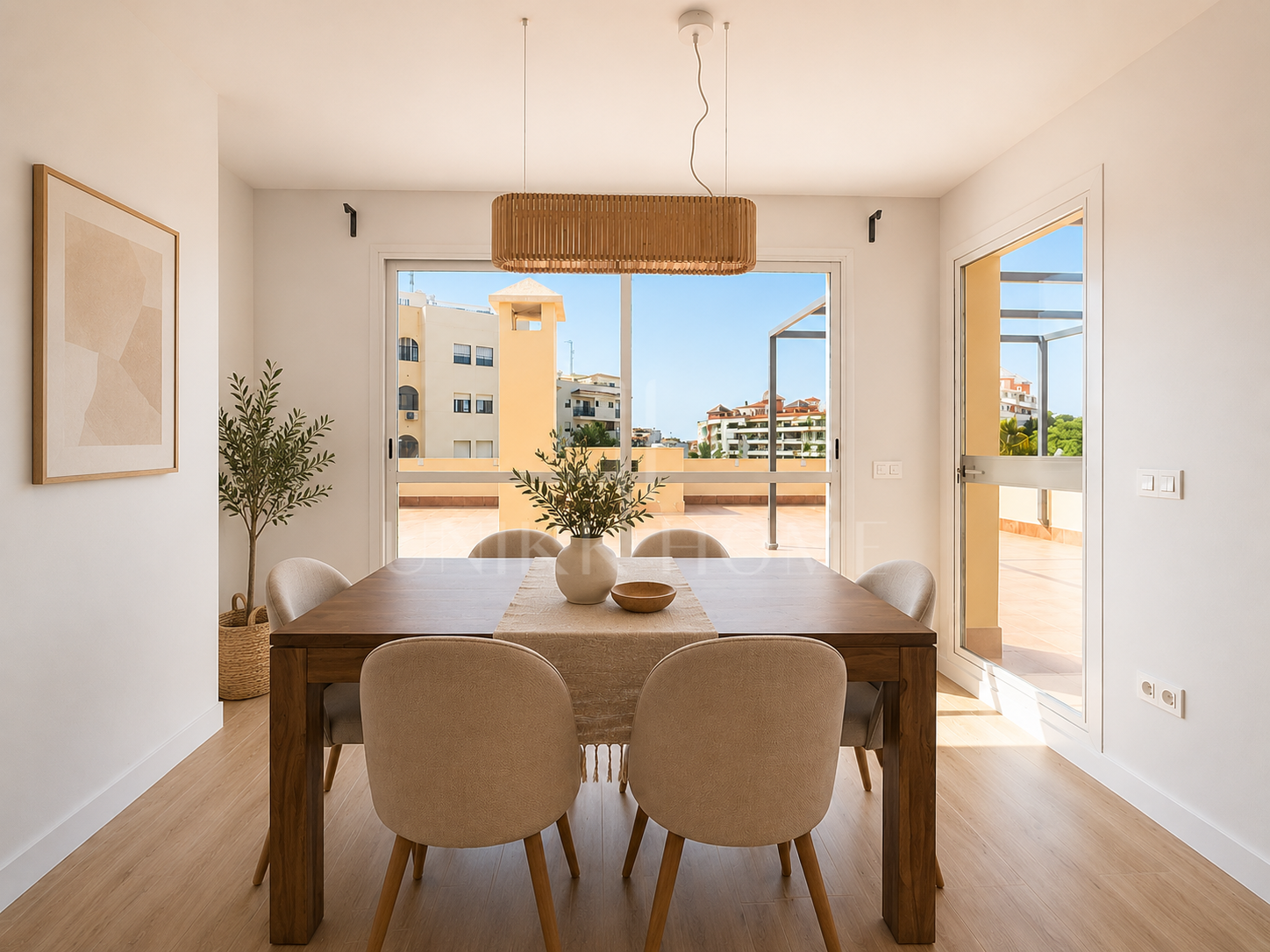Precioso apartamento reformado con vistas al mar y gran terraza en el centro de Estepona