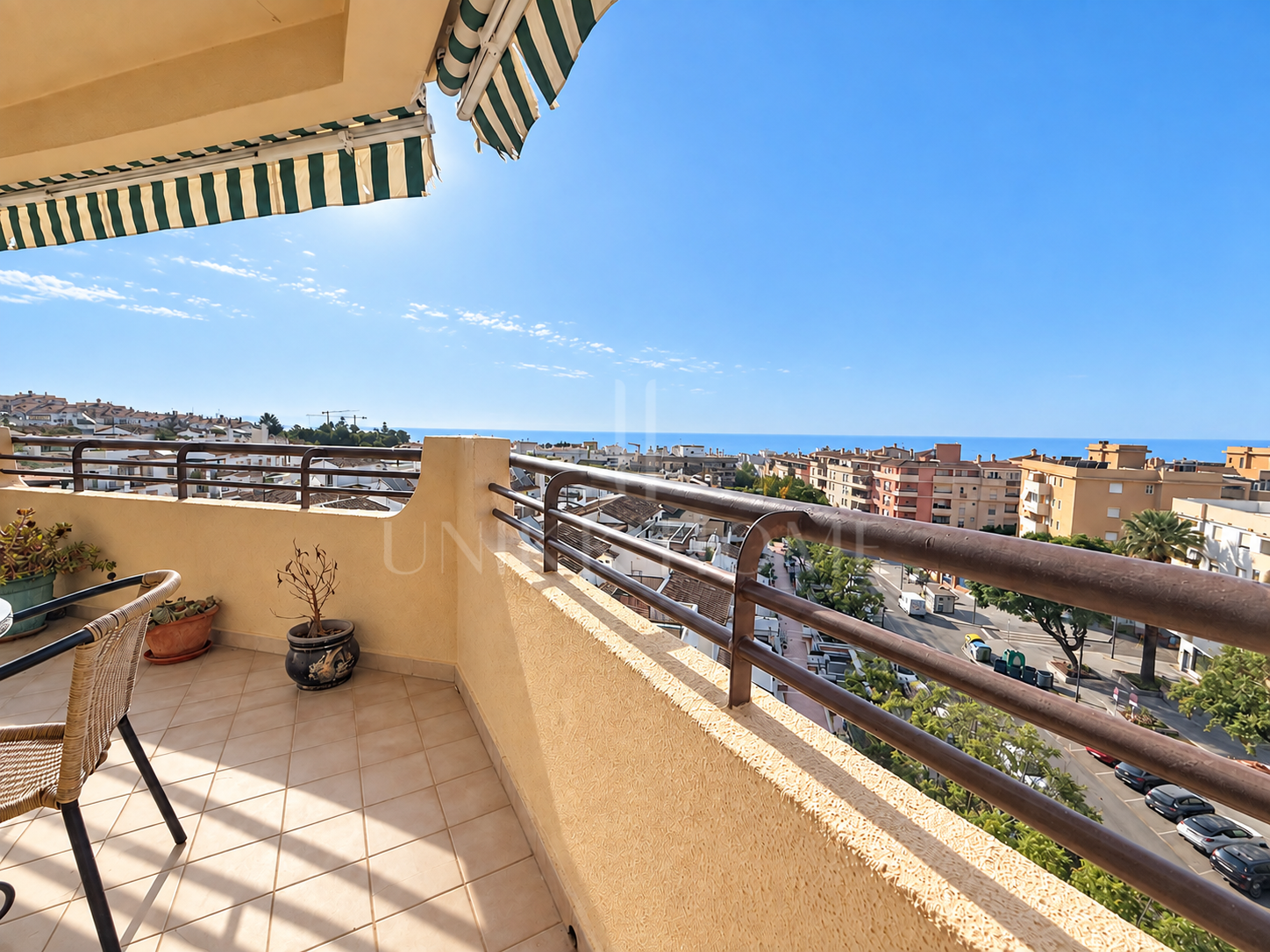 Ático de 4 dormitorios con vistas al mar piscina - Estepona Centro