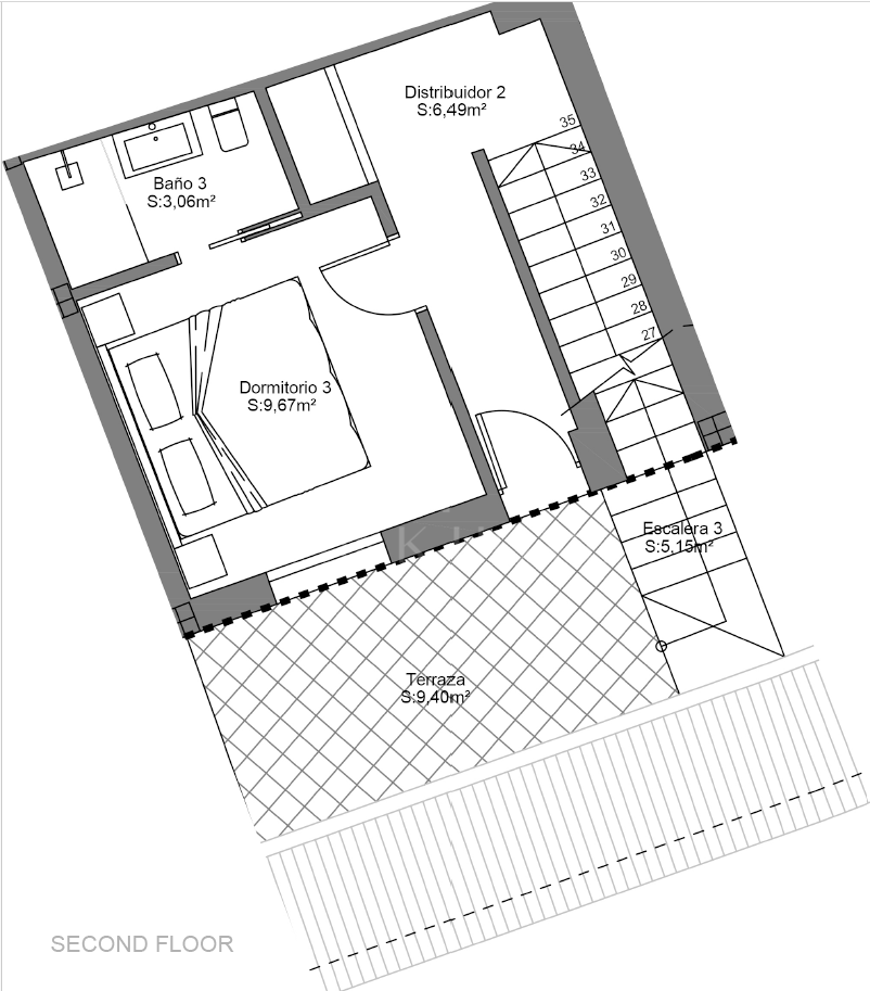Turn Key 3-Bedroom Townhouse with Private Terrace plus Solarium in Estepona Old Town