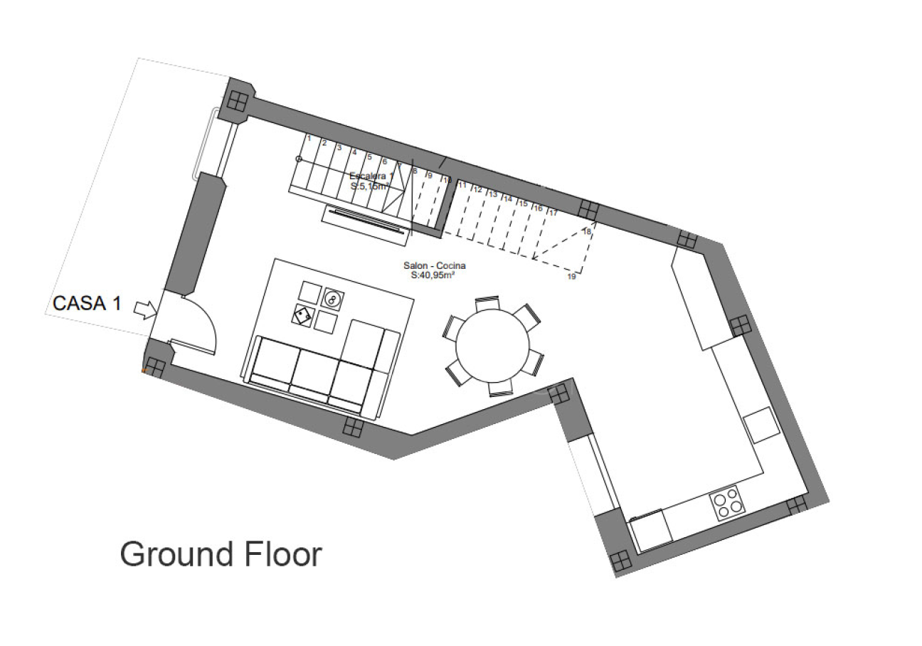 Brand-New 3-Bedroom Townhouse with 45 m² of Terraces in Estepona Old Town