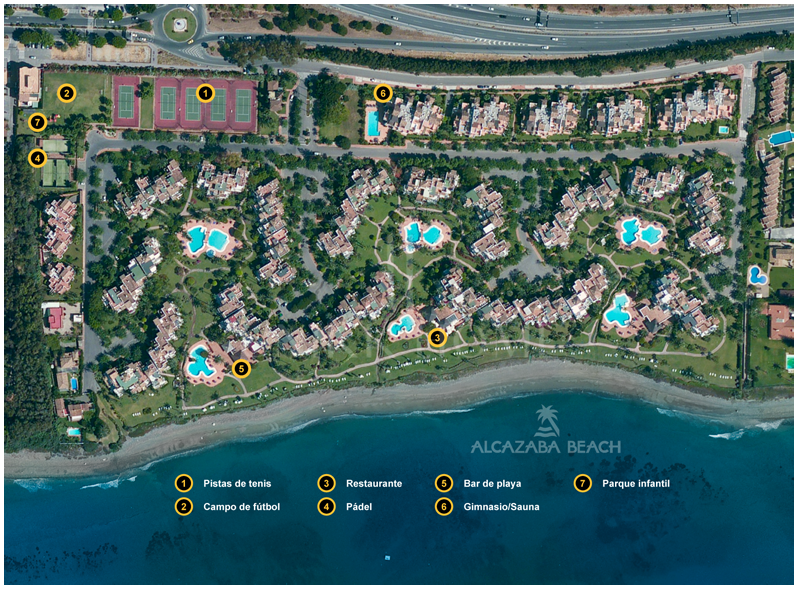 Absolute frontline beach ground floor residence with direct Mediterranean views - Alcazaba Beach