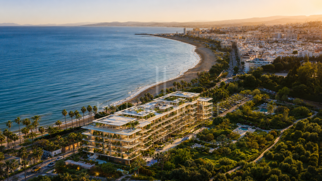 Luxury 3-Bedroom Beachfront Residence with Panoramic Sea Views in Estepona