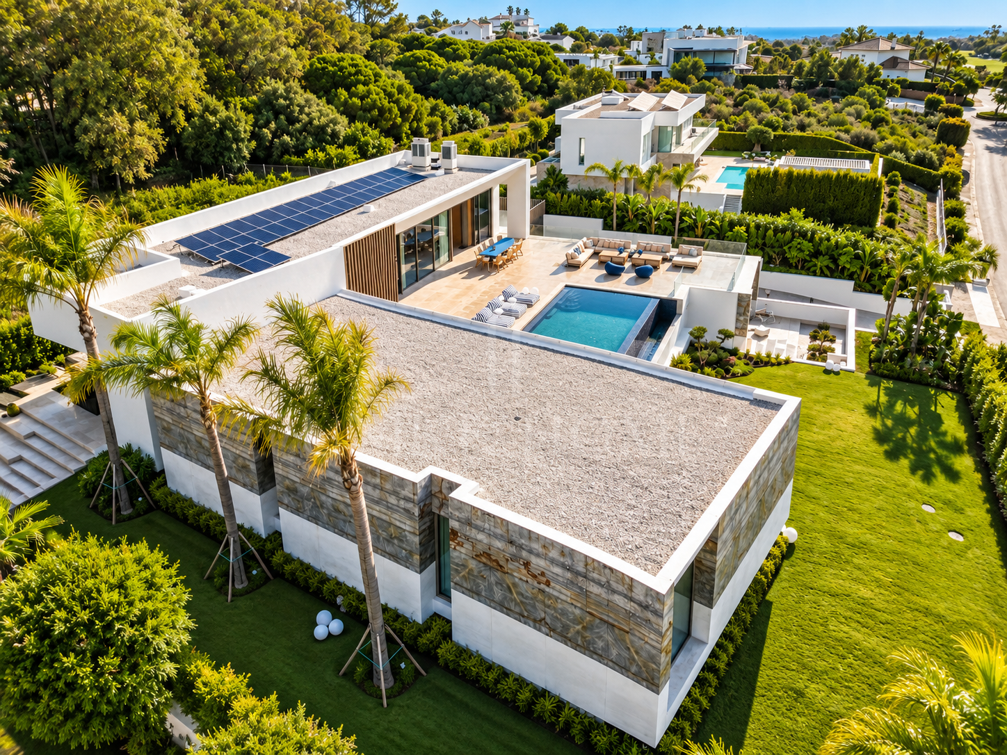 Villa de lujo con vistas al mar y montañas - La reserva, Sotogrande