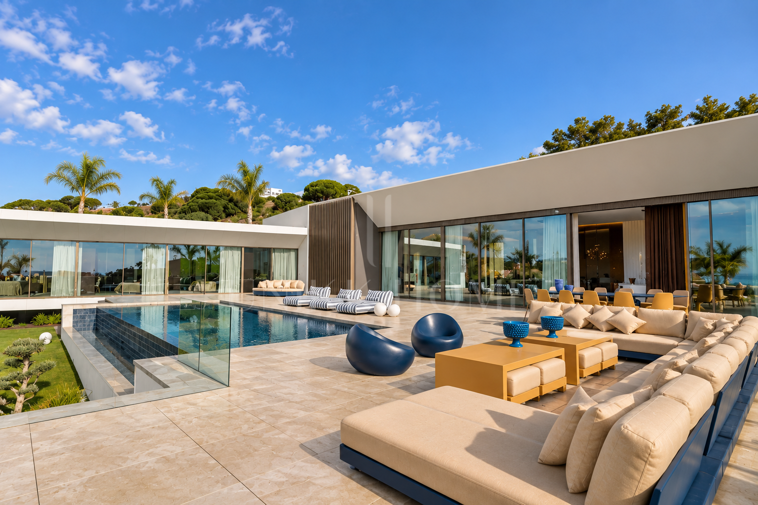 Villa de lujo con vistas al mar y montañas - La reserva, Sotogrande