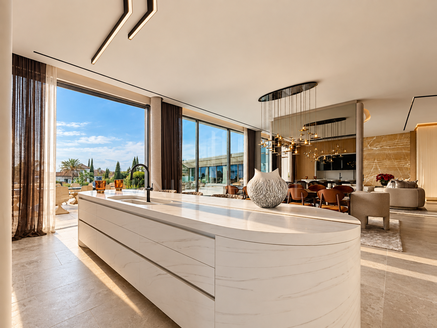 Villa de lujo con vistas al mar y montañas - La reserva, Sotogrande