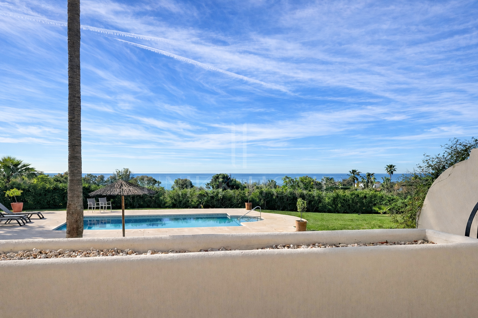 Elevated Ground Floor Sea View Apartment for Sale in Estepona East – Large Terraces & Jacuzzi