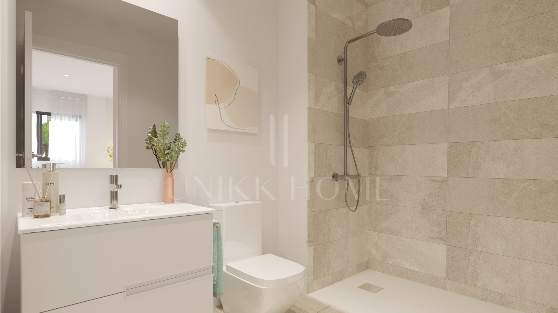 3 BEDROOM APARTMENT IN ESTEPONA WEST NEW COMPLEX WITH SPA & GYM