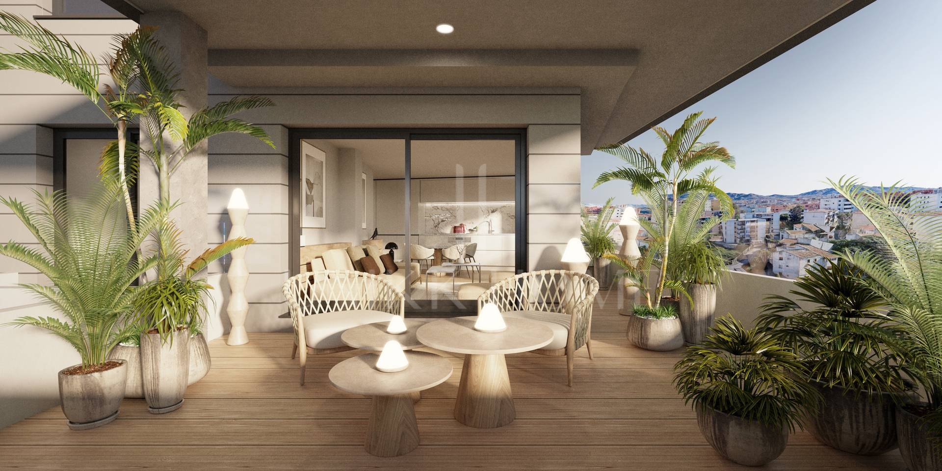 MODERN DUPLEX PENTHOUSE WITH SEA VIEWS - ESTEPONA PORT