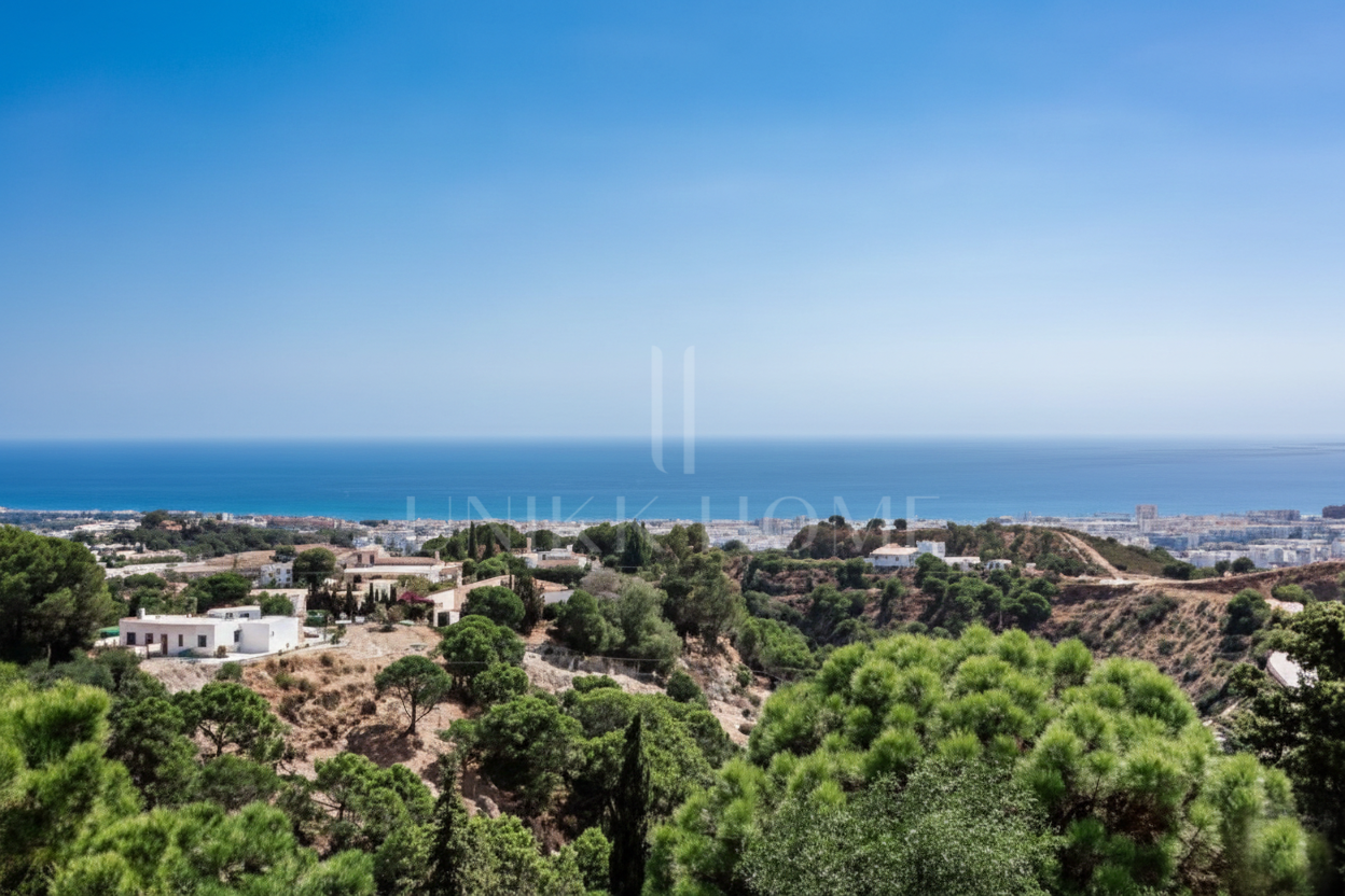 Panoramic Sea View Andalusian Villa Just Minutes from Estepona - Los Reales