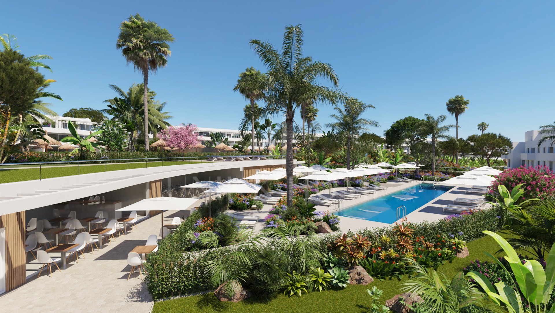 APARTAMENTO EN PLANTA BAJA EN COMPLEJO CON AMENIDADES DE RESORT - ALCAIDESA
