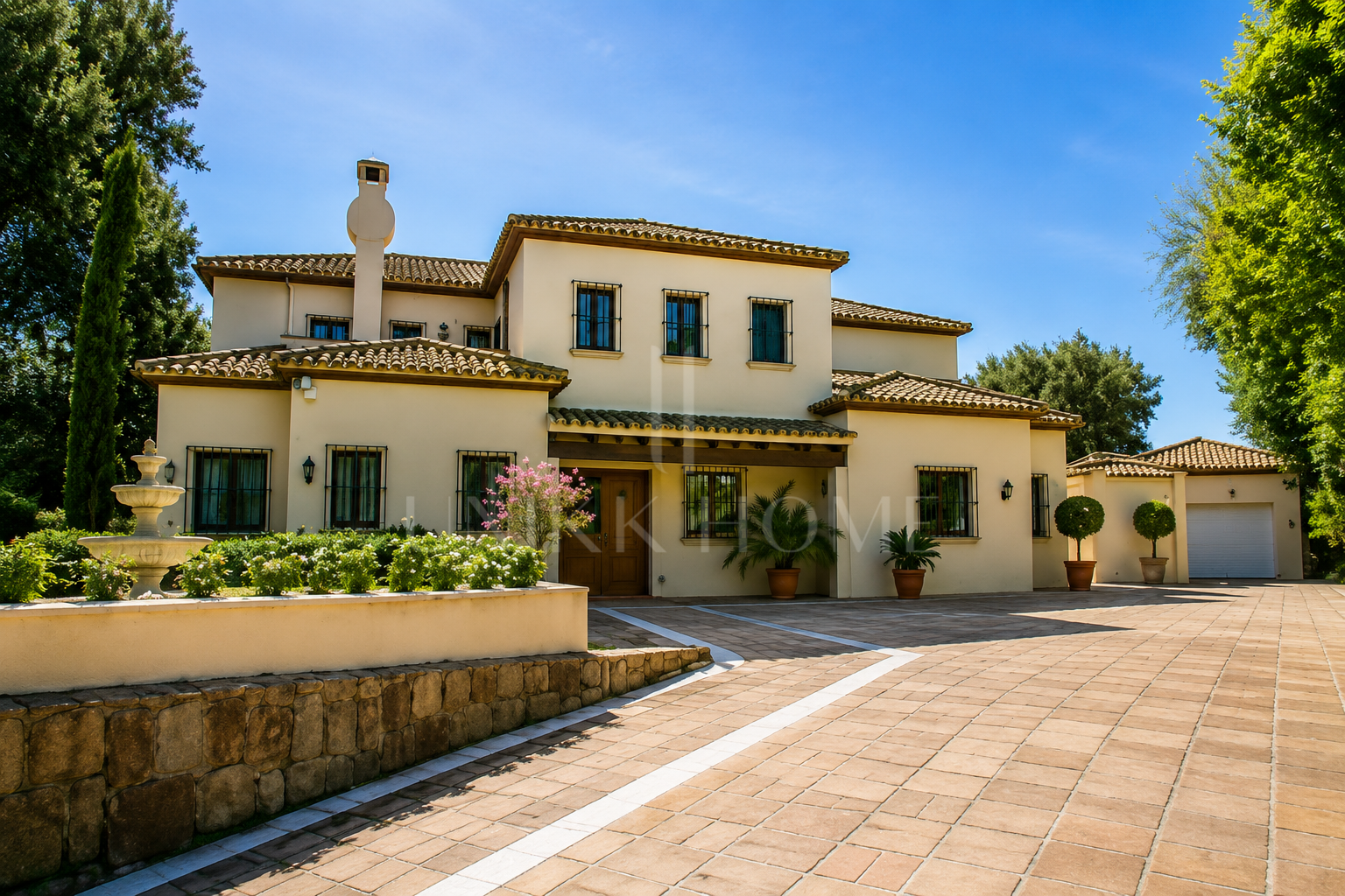 Elegante Villa Mediterránea de Lujo en Sotogrande Alto con Amplios Jardines y Piscina Privada