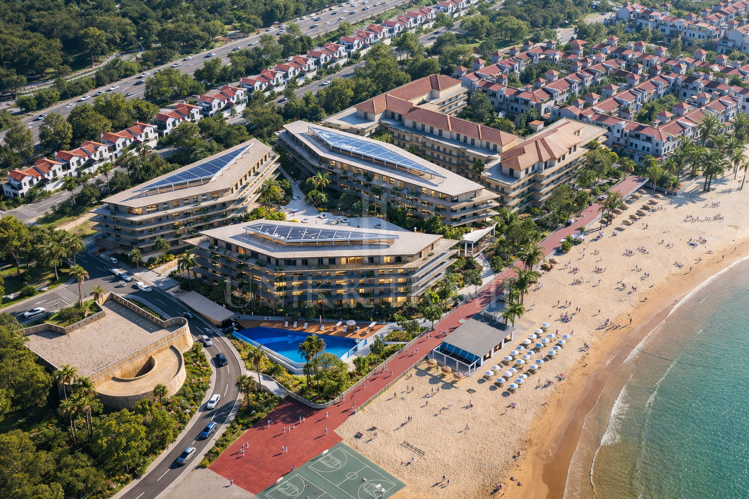 PRIMERA LÍNEA DE PLAYA - PISO DE 4 DORMITORIOS - NUEVO DESARROLLO DE ESTILO RESORT – MANILVA