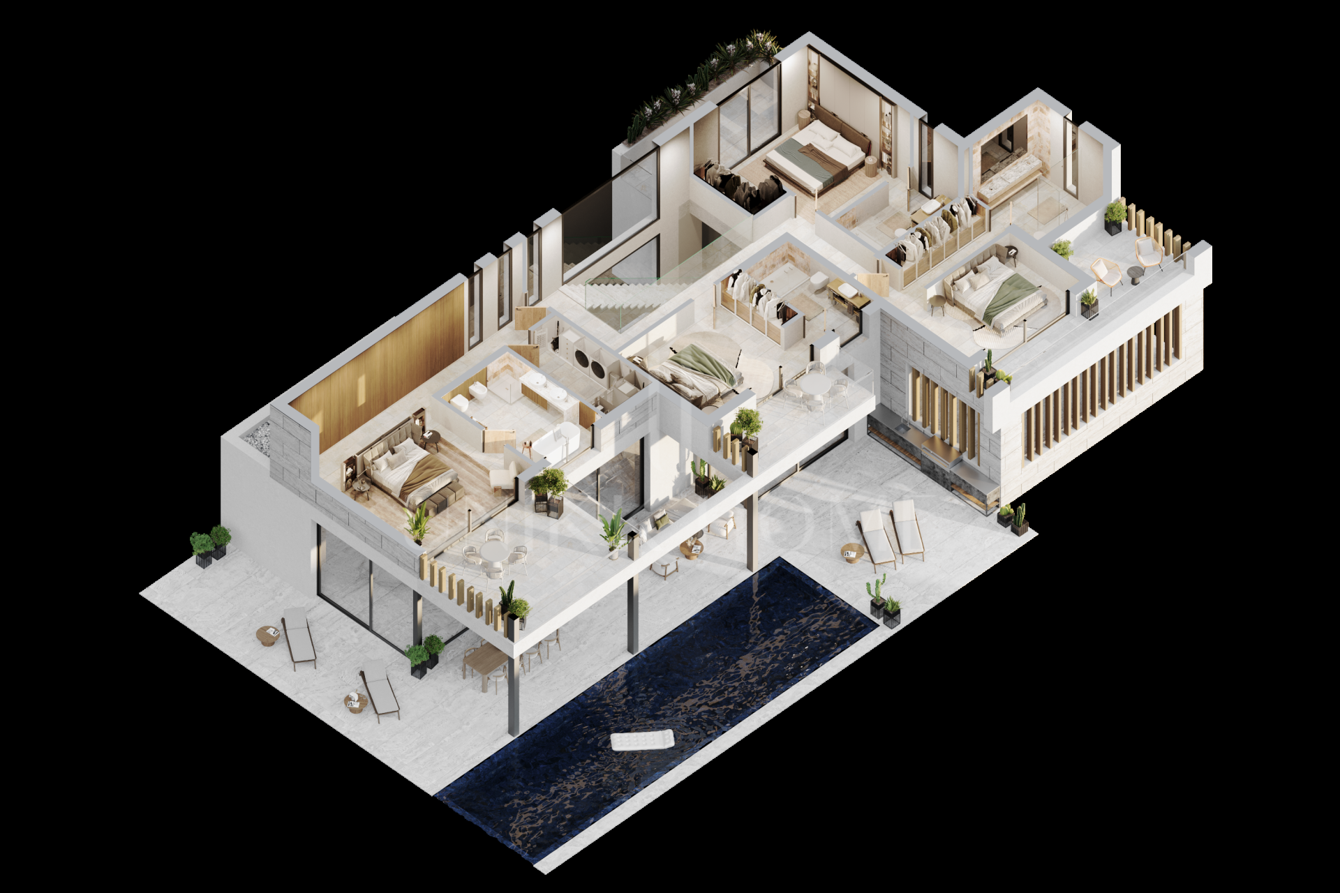 Contemporary Private Villa in Bel Air – New Golden Mile