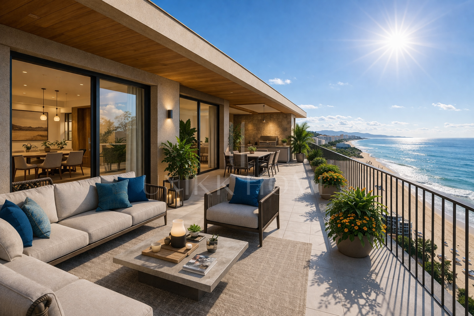 FRONTLINE BEACH PENTHOUSE - 3 BEDROOMS - SEA VIEWS - MODERN NEW DEVELOPMENT – MANILVA