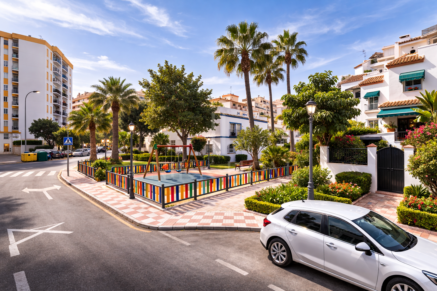 Spacious Apartment with Terrace in Central Estepona – Mar y Sierra Area