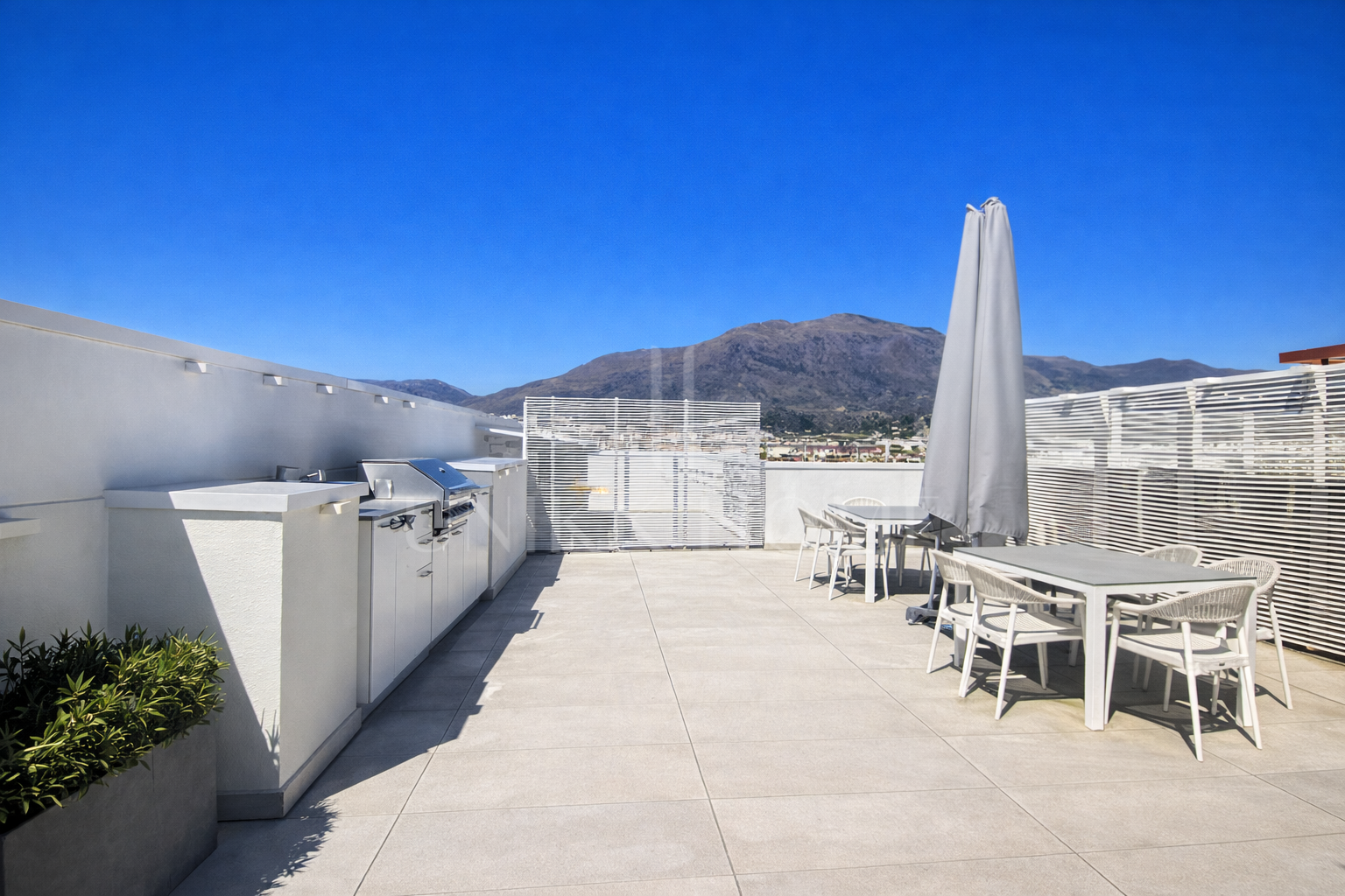 Penthouse in Darya - Modern Development Fronline Sea on the Beach Promenade of Estepona Center