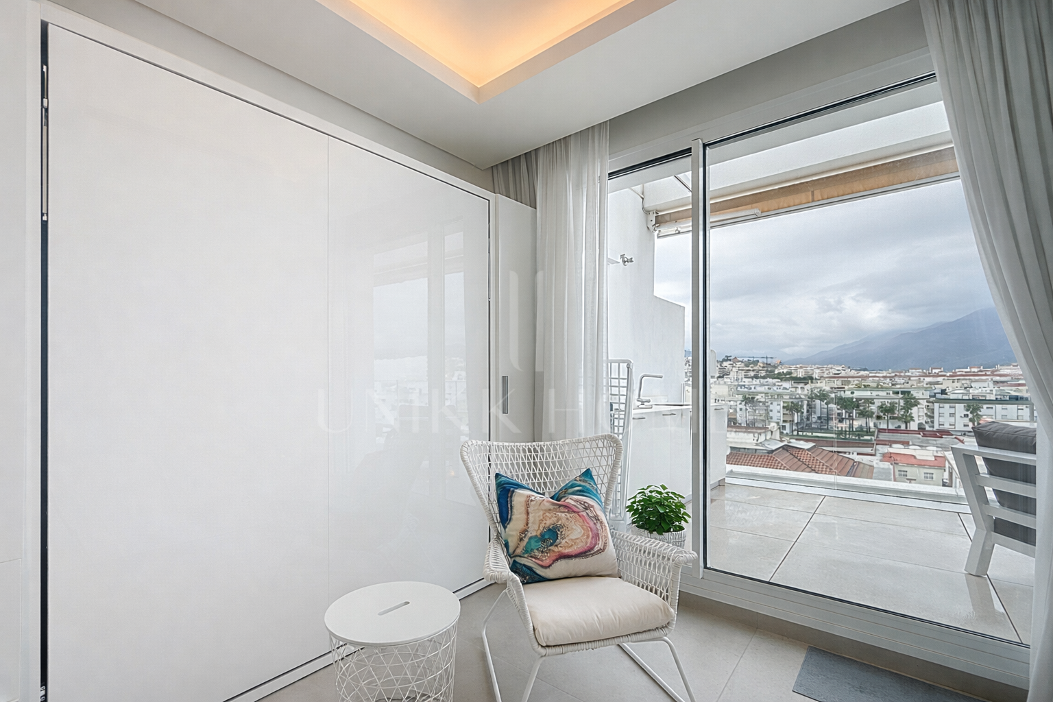 Penthouse in Darya - Modern Development Fronline Sea on the Beach Promenade of Estepona Center