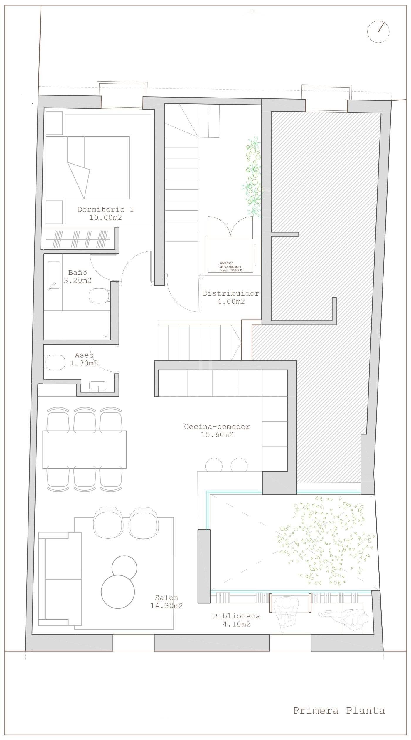 Duplex con terrazas privadas - moderno y amueblado - en el corazón del Casco Antiguo de Estepona.