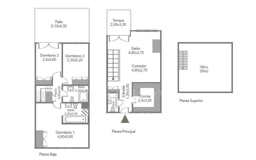 Townhouse with sea views and versatile attic - Seghers