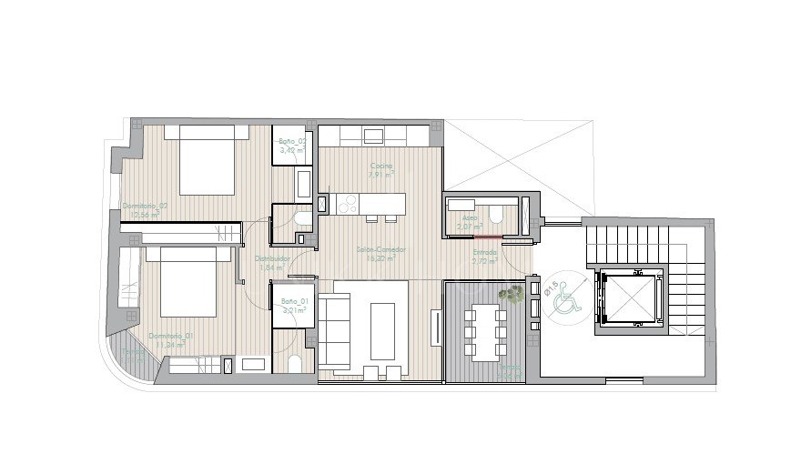 Turn Key Apartment in New Development on Estepona’s Central Boulevard