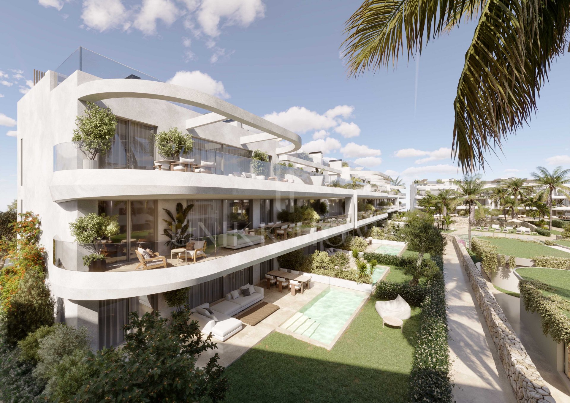 BRAND NEW APARTMENT IN MODERN COMPLEX WITH INDOOR POOL, SPA, SAUNA AND GYM – Estepona West