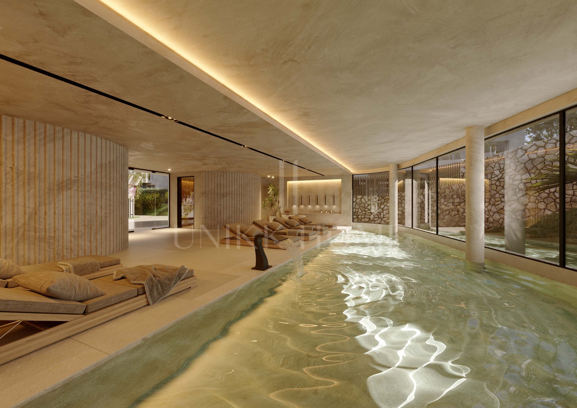 BRAND NEW APARTMENT IN MODERN COMPLEX WITH INDOOR POOL, SPA, SAUNA AND GYM – Estepona West