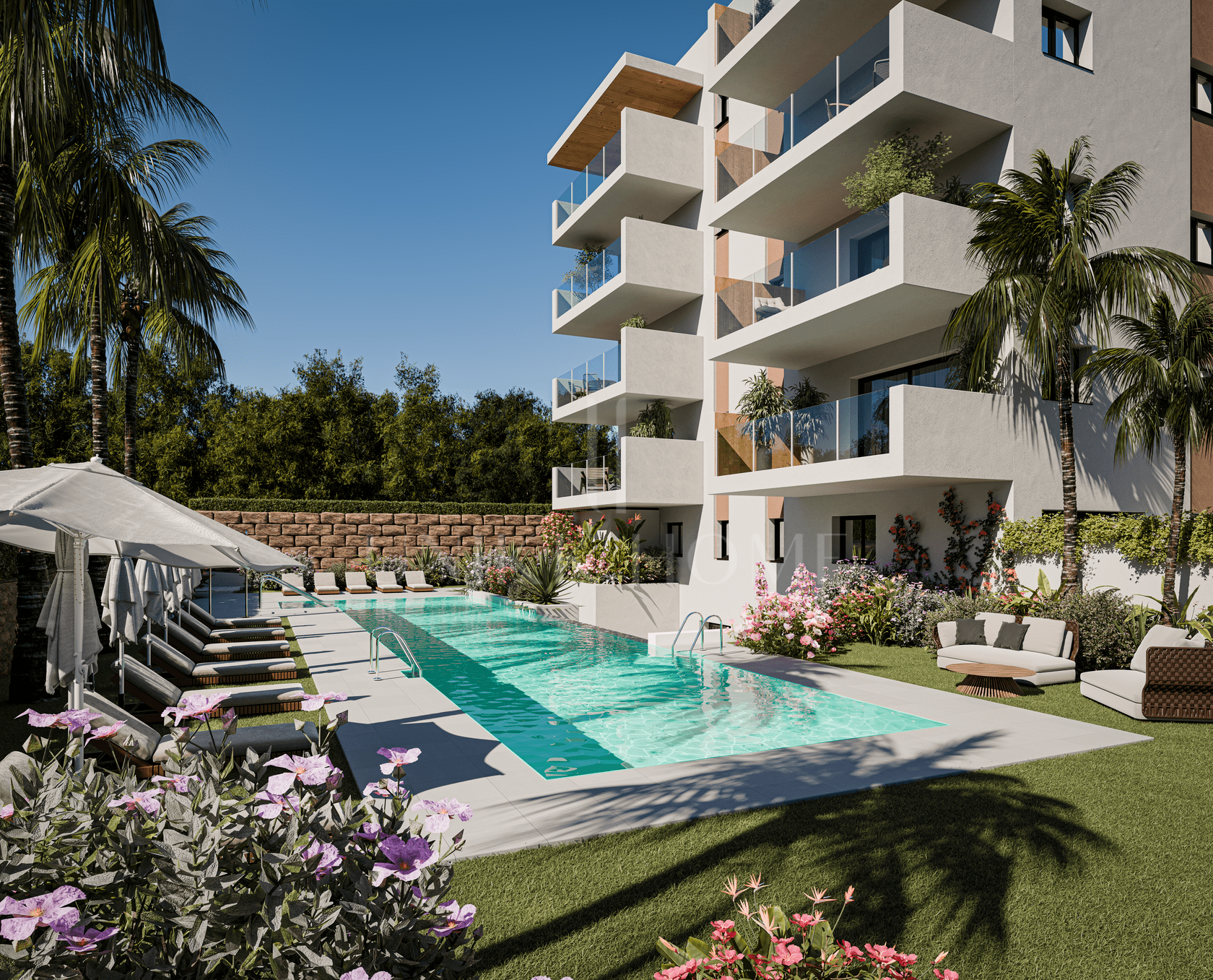 Modern Apartment - Modern Complex - sauna, jacuzzi, and gym - Las Mesas, Estepona