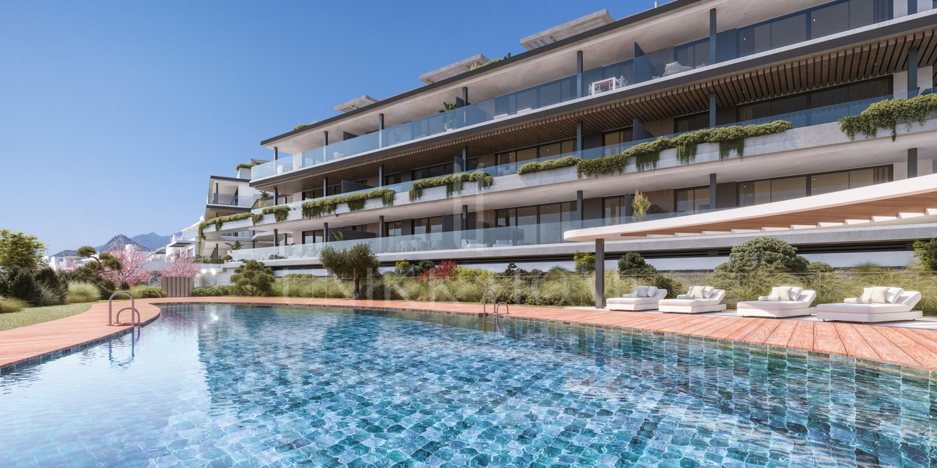 Middle Floor Apartment with Open Views In Modern Complex with Spa – Cancelada, New Golden Mile