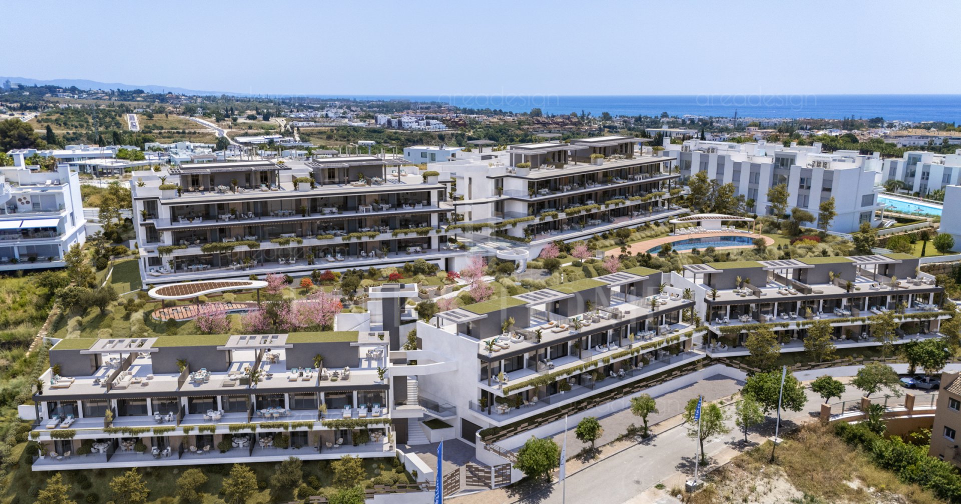 Ground Floor Apartment in Cancelada New Build Complex with Spa - New Golden Mile
