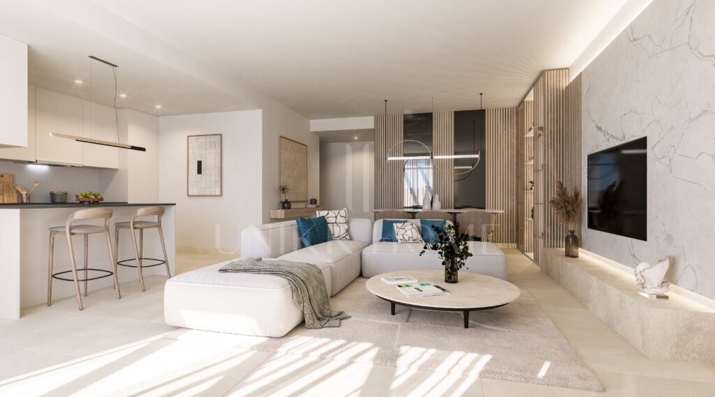 Moderno apartamento de 2 dormitorios con piscina cubierta, gimnasio y terraza – Ciudad de Estepona