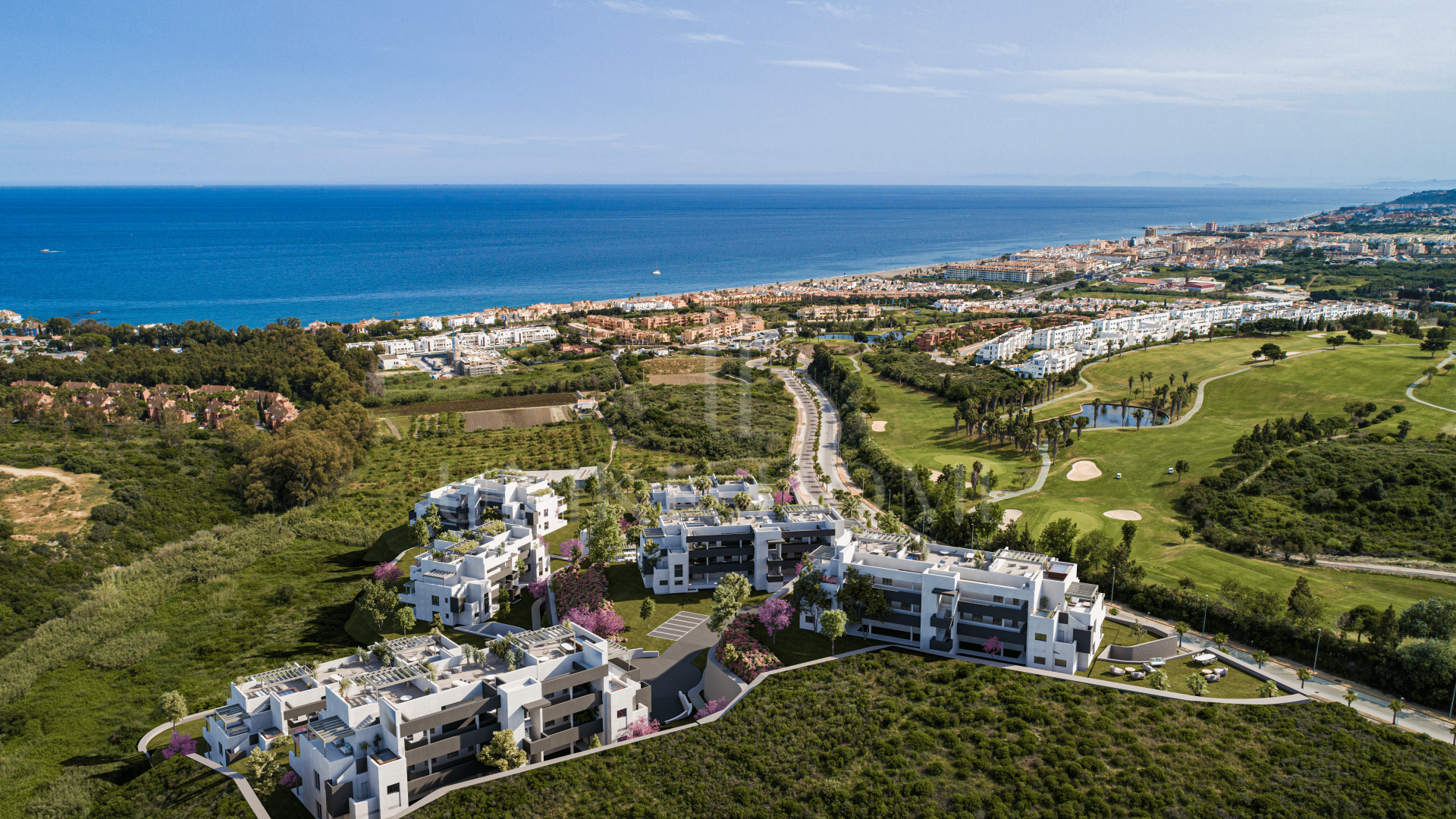 3 Bedrooms Sea-View Penthouse with Rooftop Pool, Gym and Spa Facilities – Casares Costa