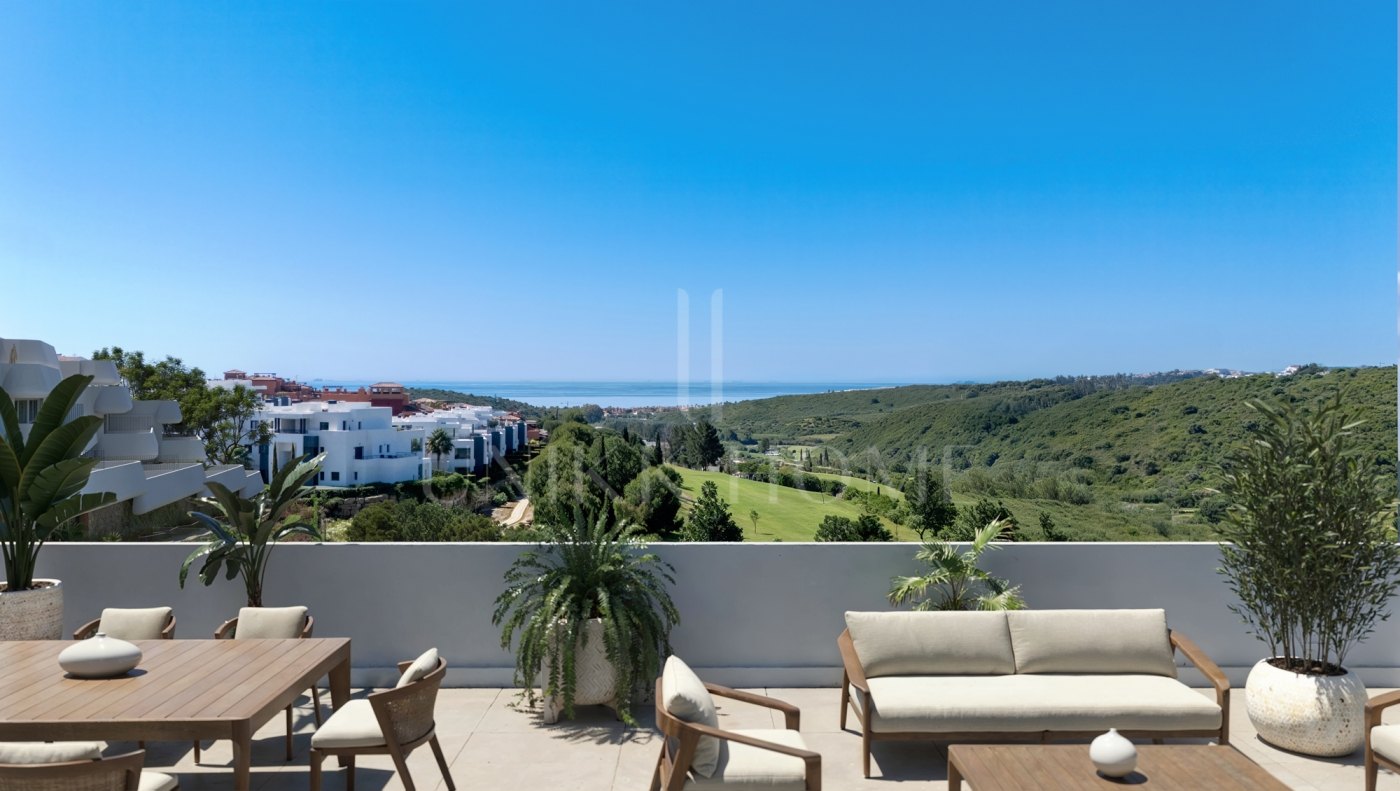 Elegant 3-Bedroom Ground Floor Apartment with 53 m² Terrace – Casares Golf