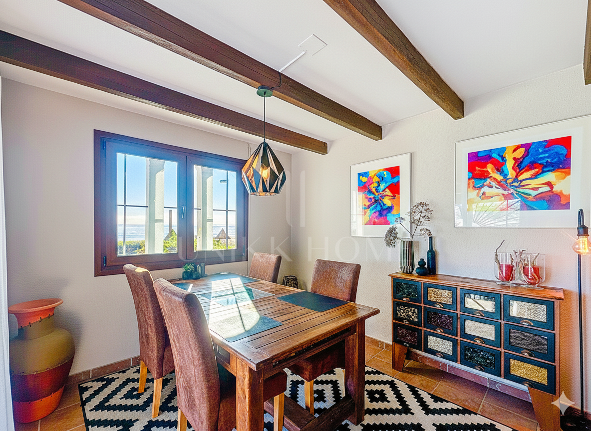 Corner townhouse on the beachfront in Marina de Casares, Casares Playa