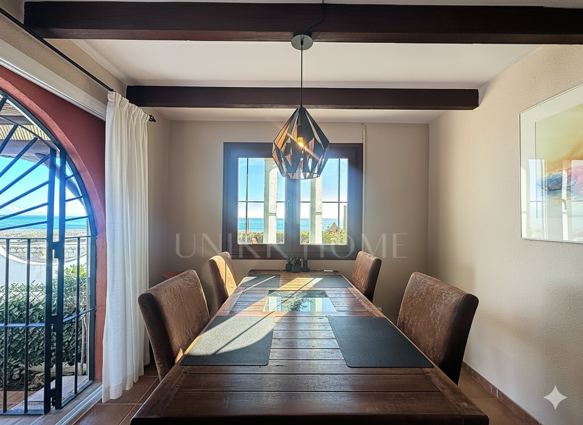 Corner townhouse on the beachfront in Marina de Casares, Casares Playa