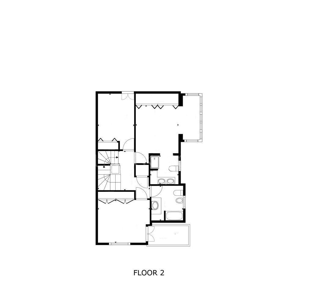 Corner townhouse on the beachfront in Marina de Casares, Casares Playa