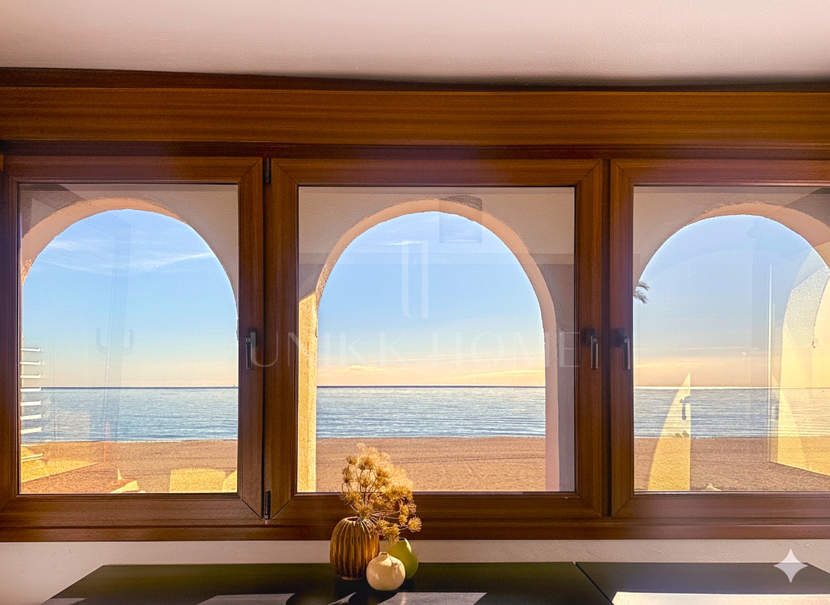 Corner townhouse on the beachfront in Marina de Casares, Casares Playa