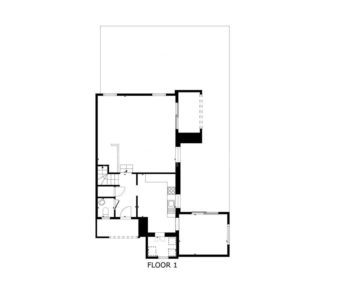 Corner townhouse on the beachfront in Marina de Casares, Casares Playa