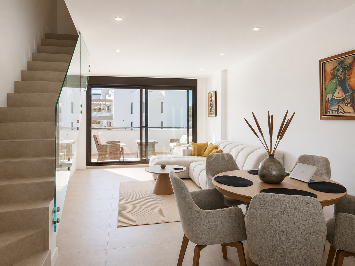 Modern Ready to Move-In Duplex Penthouse with Sea Views in Las Mesas, Estepona