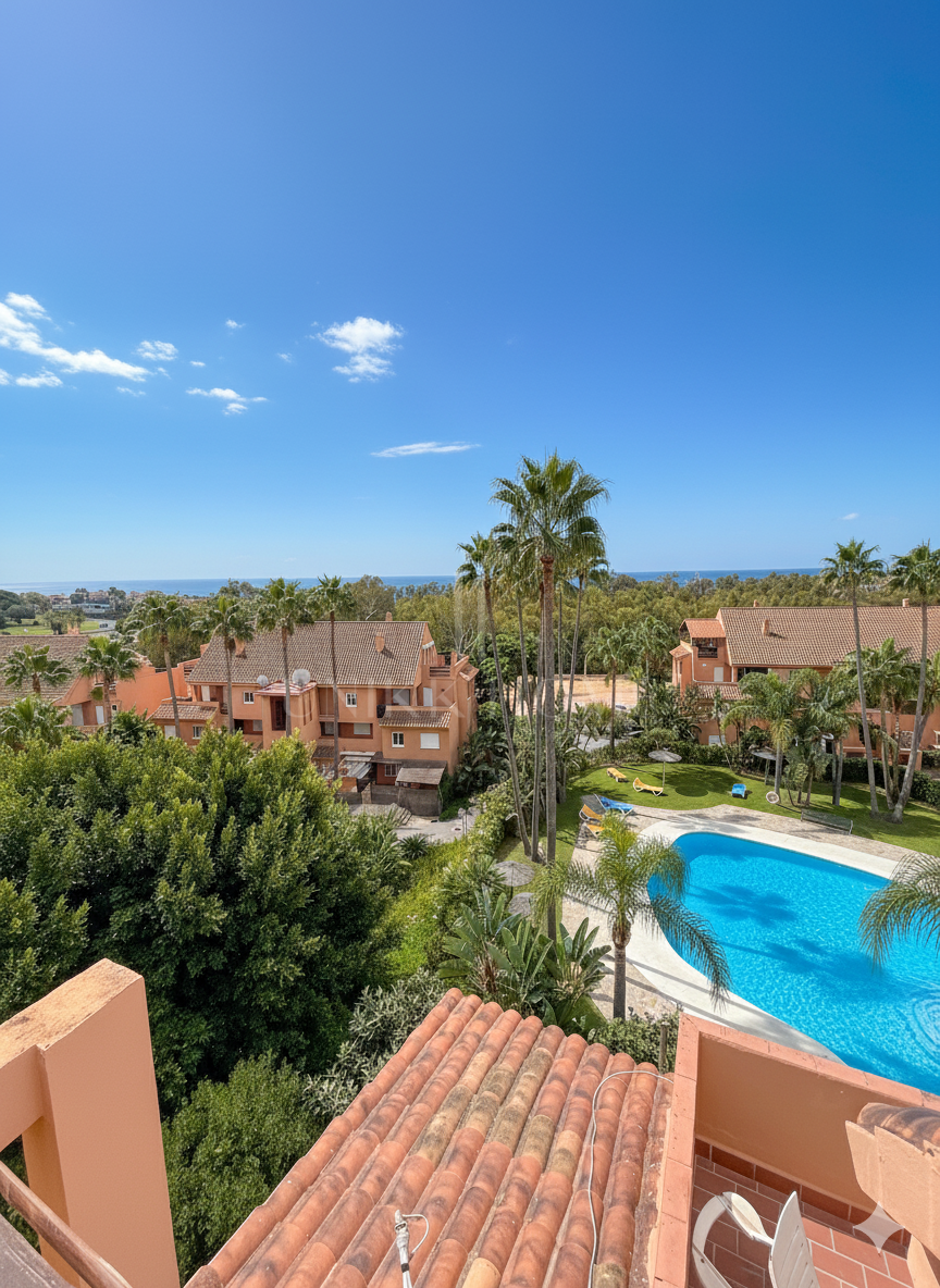 Spacious Duplex Penthouse with Panoramic Sea Views in Bahia de Casares