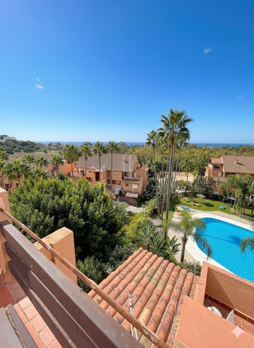 Spacious Duplex Penthouse with Panoramic Sea Views in Bahia de Casares
