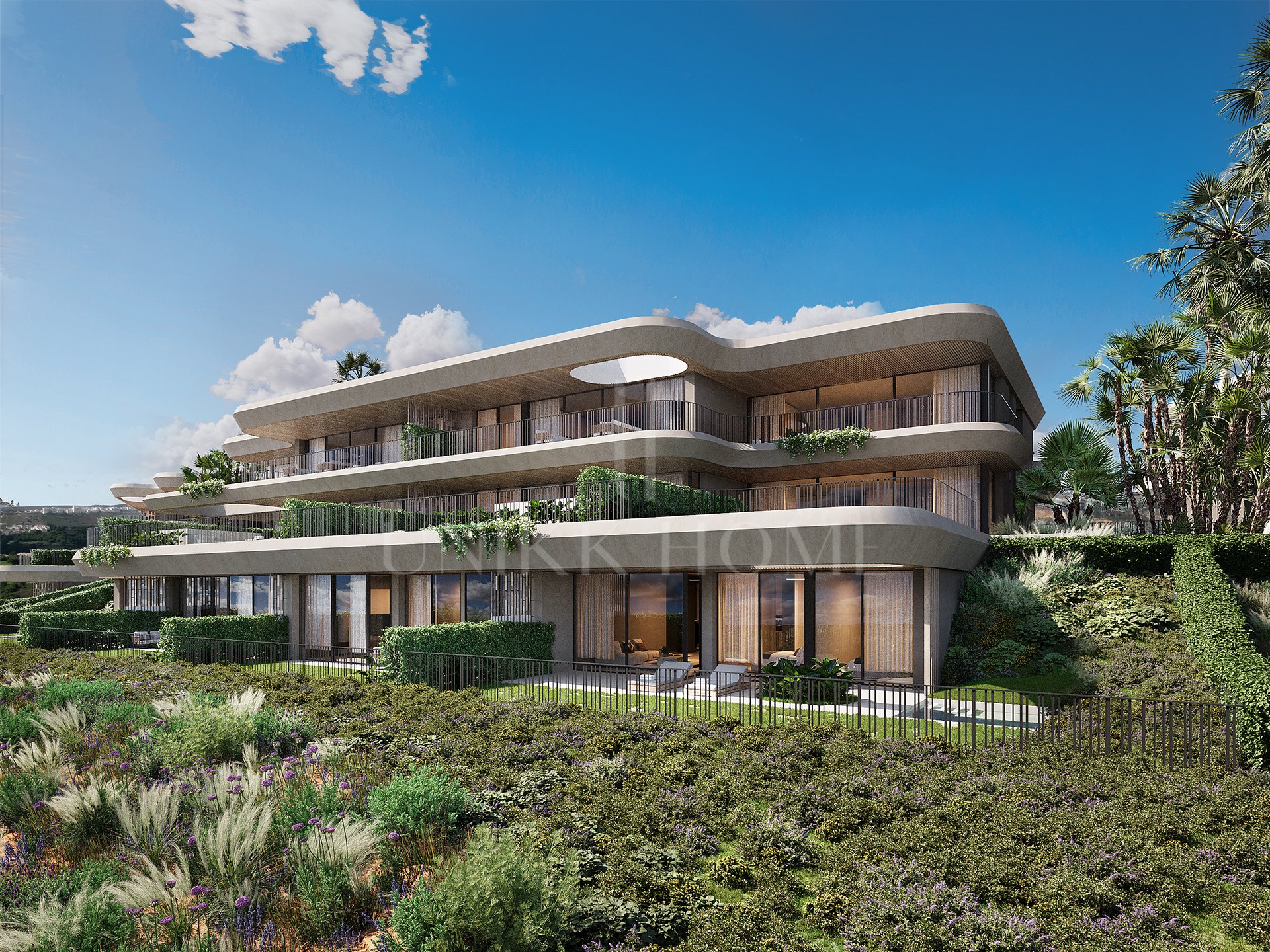 APARTAMENTO DE 3 DORMITORIOS EN PLANTA MEDIA CON JARDÍN PRIVADO