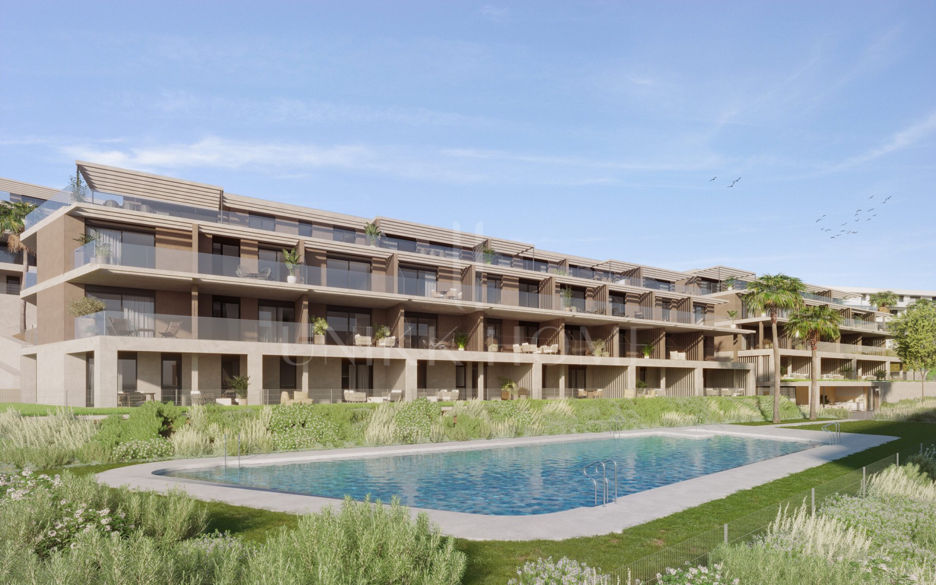 ONE LEVEL BRAND NEW PENTHOUSE WITH SEA VIEWS IN VALLE ROMANO