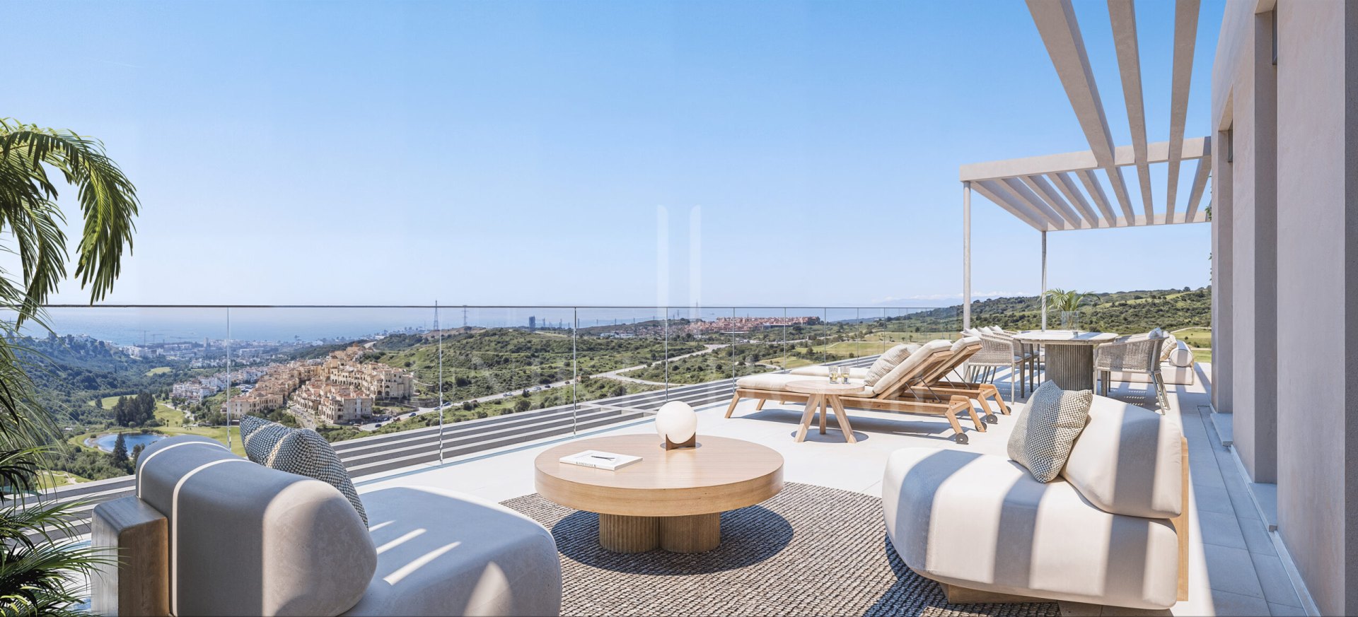 ONE LEVEL BRAND NEW PENTHOUSE WITH SEA VIEWS IN VALLE ROMANO