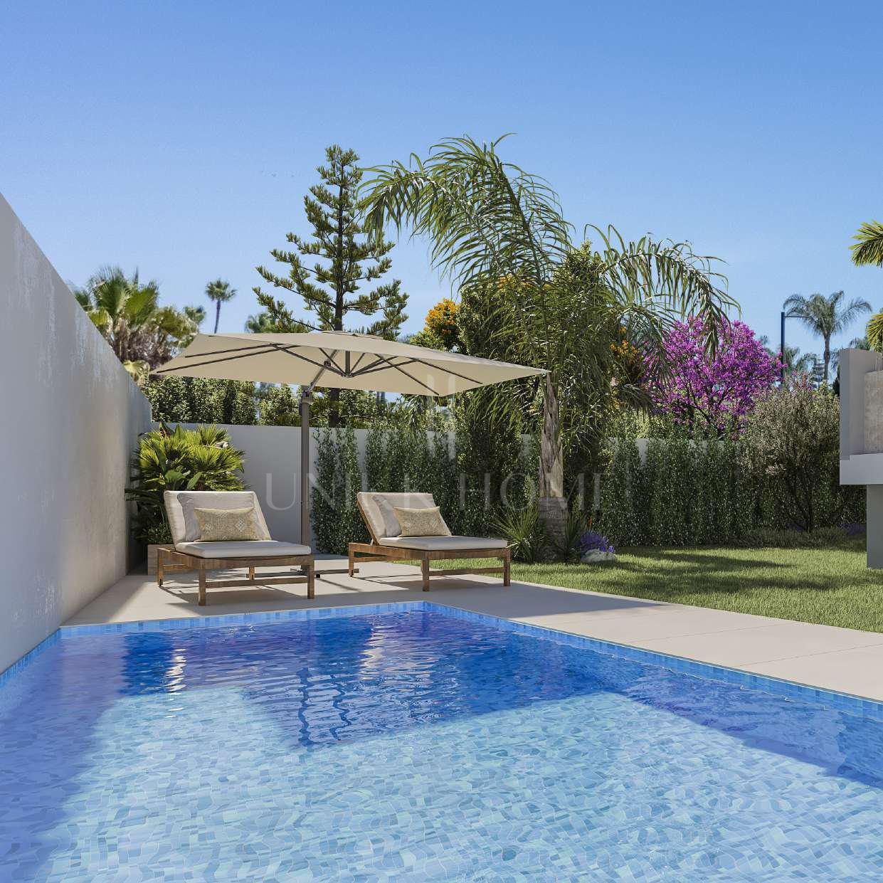 OFF PLAN THOWNHOUSE WITH BASEMENT IN LOS FLAMINGOS - ESTEPONA