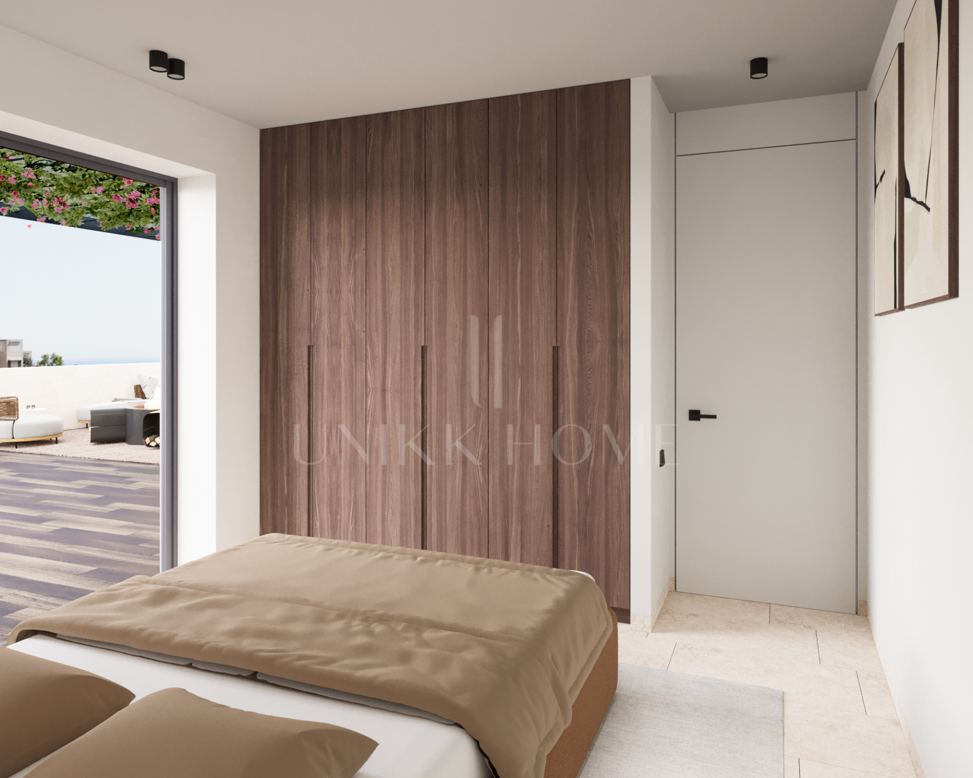 DUPLEX PENTHOUSE WITH SOLARIUM IN OFF PLAN COMPLEX CLOSE TO THE SEA