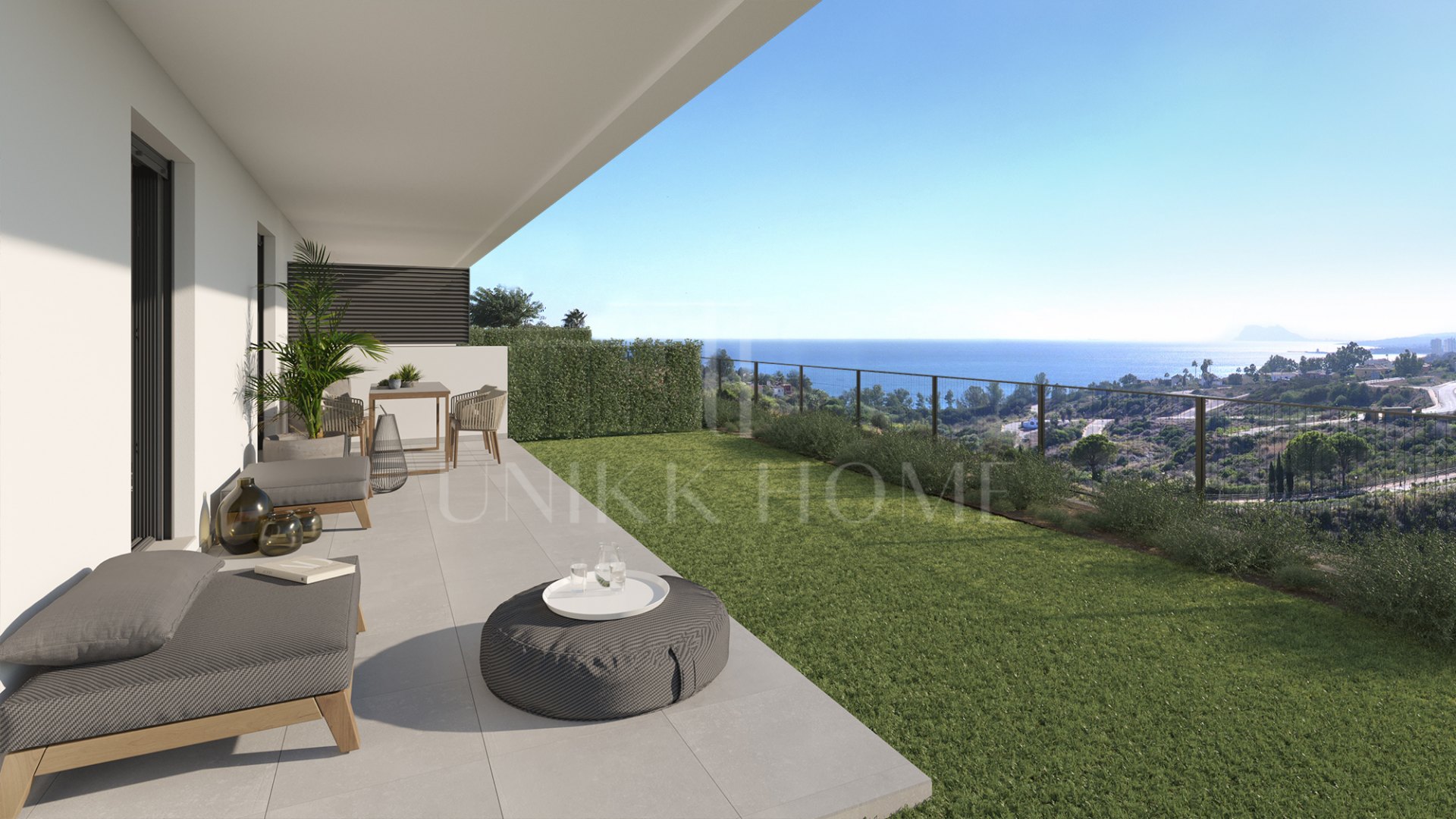 TURN-KEY TOWNHOUSE WITH GARDEN IN PUNTA CHULLERA - MANILVA